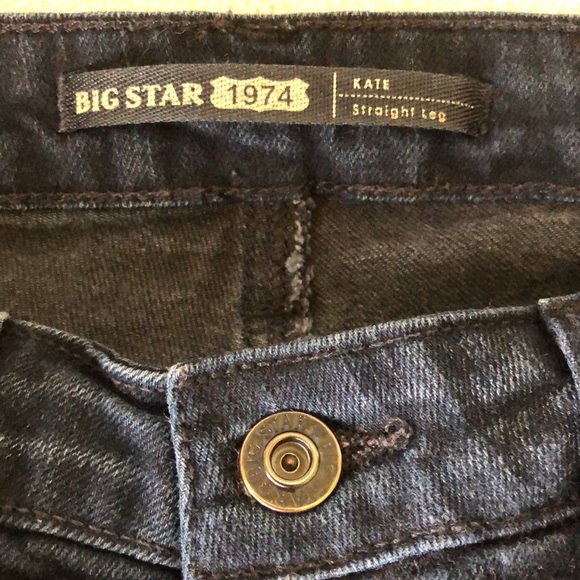 Big Star 1974 Vintage Jeans Straight Leg Size 26 - Picture 5 of 6